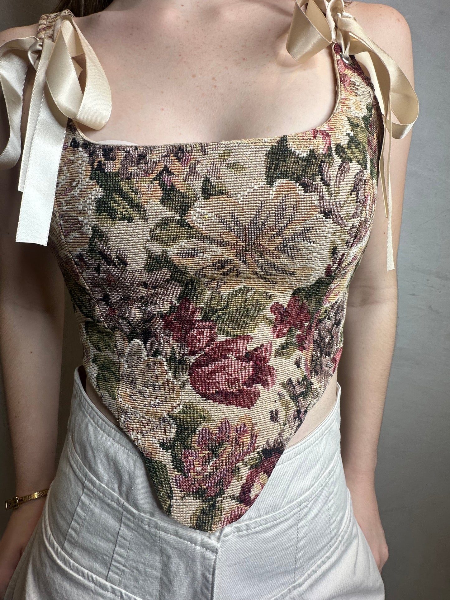 FLORAL CORSET